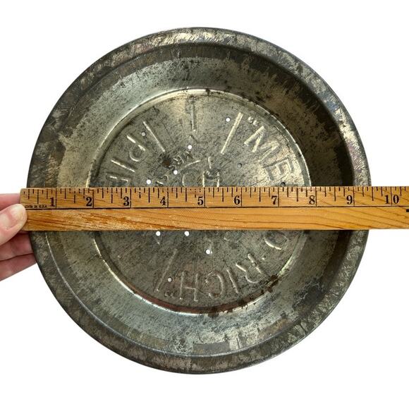 Antique Pie Pan Pot Measuring Cup Rustic Vintage Cabin Retro Cottage Farmhouse - Picture 7 of 8